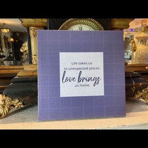 Wall Art on canvas Love